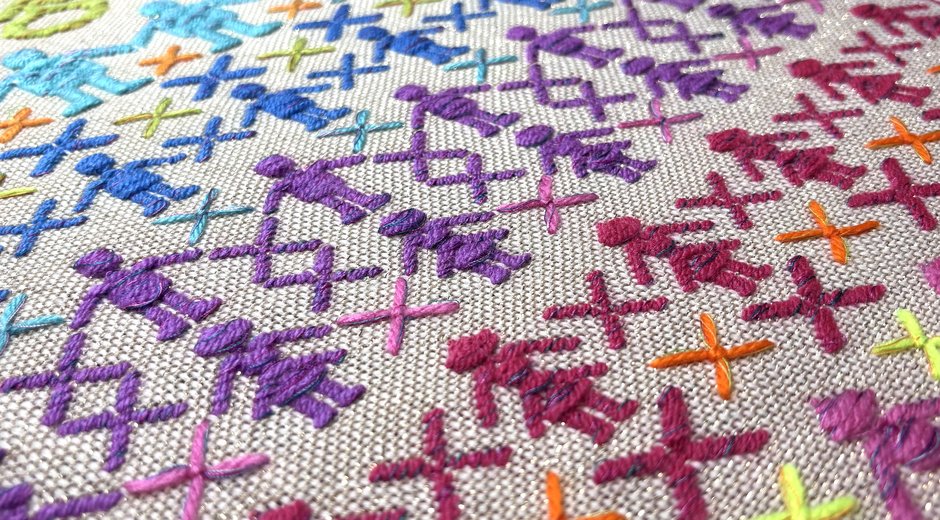 Jenny Waterson Becoming (kaleidos) detail