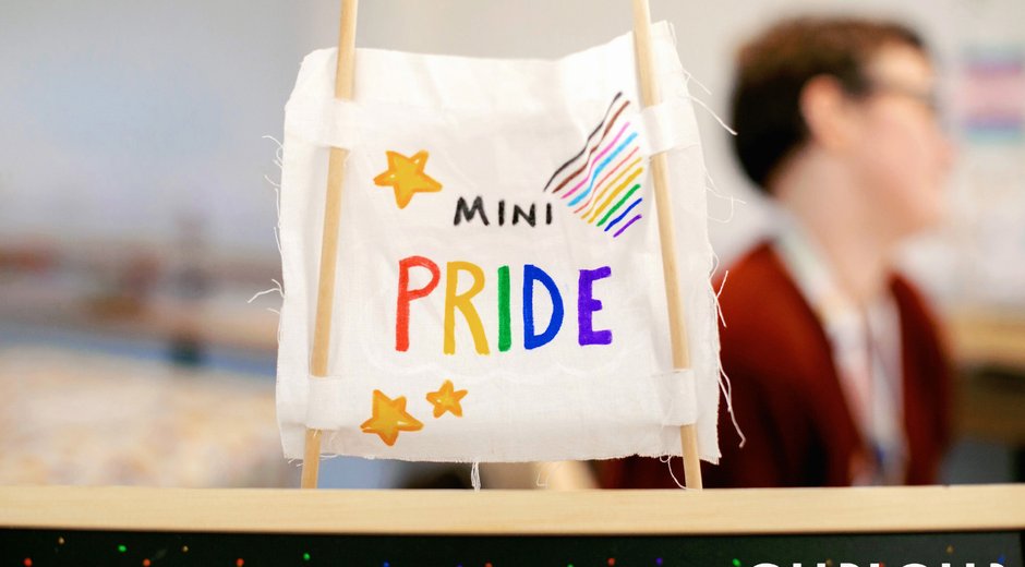 Mini Pride banner (Lauren Close)