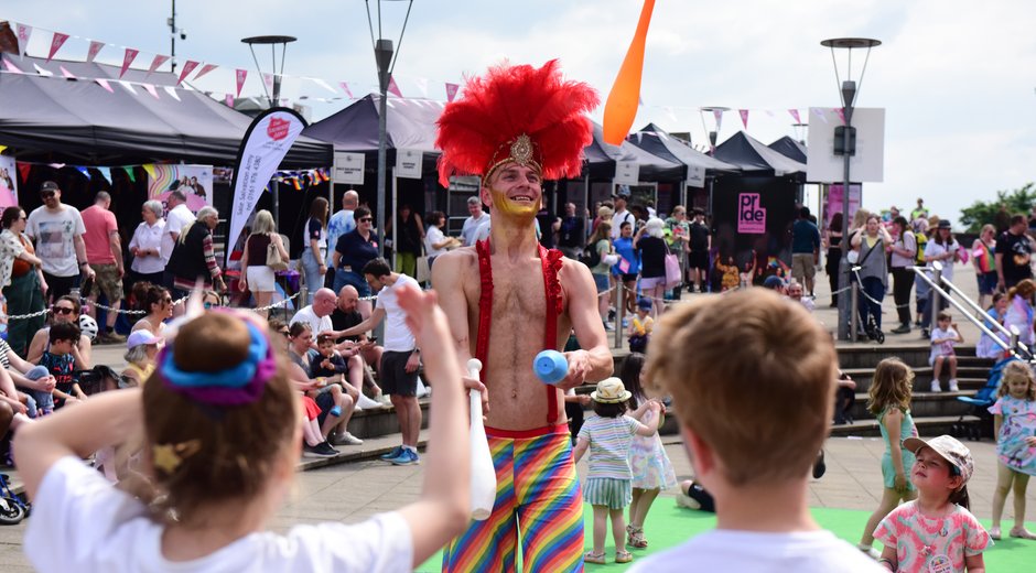 Cequin Circus Pride in Trafford